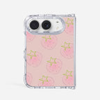 Graffiti Strawberry - iPhone Crystal Clear Case