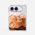 Iced Coffee - iPhone Crystal Clear Case