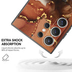 Amber Brown - Samsung Silicone Case Caselm