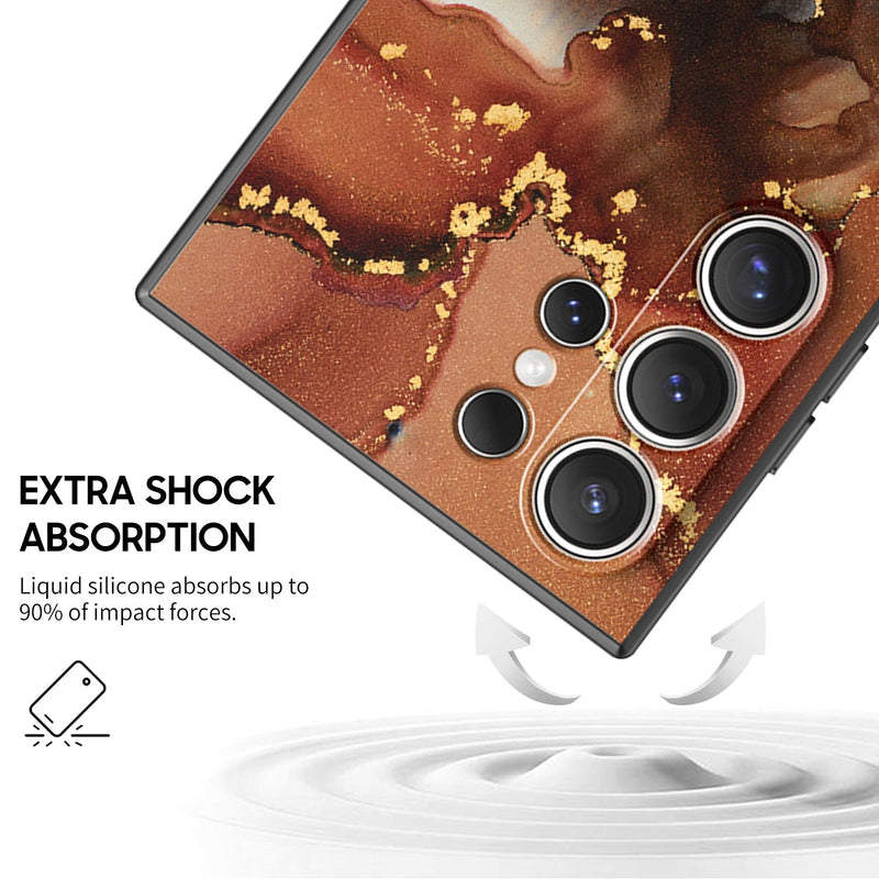 Amber Brown - Samsung Silicone Case Caselm