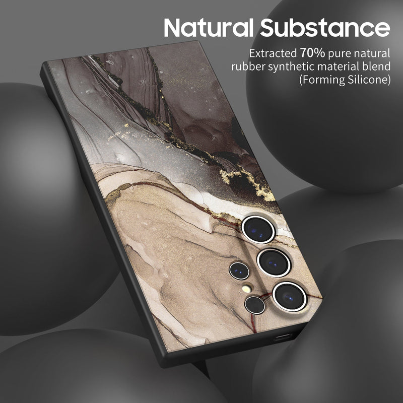 Amber Brown - Samsung Silicone Case Caselm